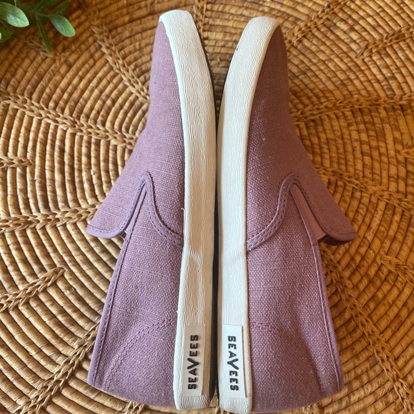 {SeaVees} Baja Slip On Standard Sneakers in “Vintage Wash Linen” - Picture 11 of 14